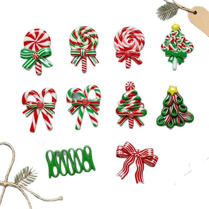 5 Stück Weihnachts-Harz-Access – Gold 6138 Bewertung und Preis